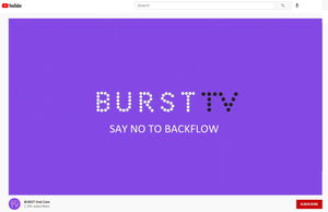 Interview with BURST TV - Say No To Backflow