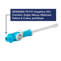DOVE® Aero® HVE Saliva Ejector - Aseptico, DCI Comfort, Engle, Marus, Midmark, Pelton & Crane, and Royal